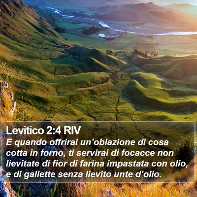 Levitico 2:4 RIV Bible Verse Image