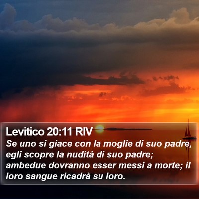 Levitico 20:11 RIV Bible Verse Image