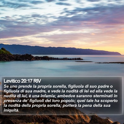 Levitico 20:17 RIV Bible Verse Image
