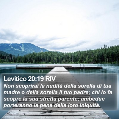 Levitico 20:19 RIV Bible Verse Image