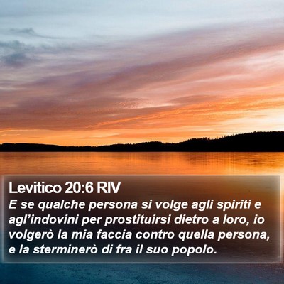Levitico 20:6 RIV Bible Verse Image