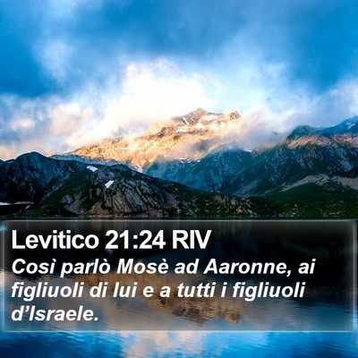 Levitico 21:24 RIV Bible Verse Image