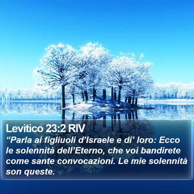 Levitico 23:2 RIV Bible Verse Image