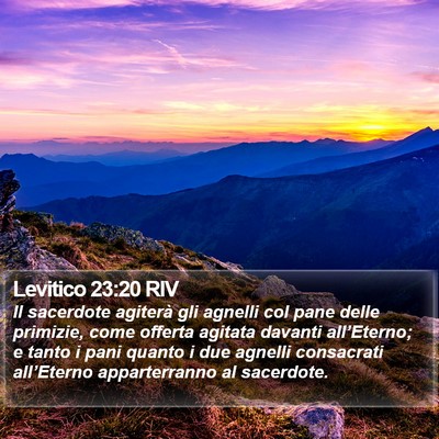Levitico 23:20 RIV Bible Verse Image