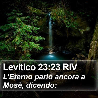 Levitico 23:23 RIV Bible Verse Image