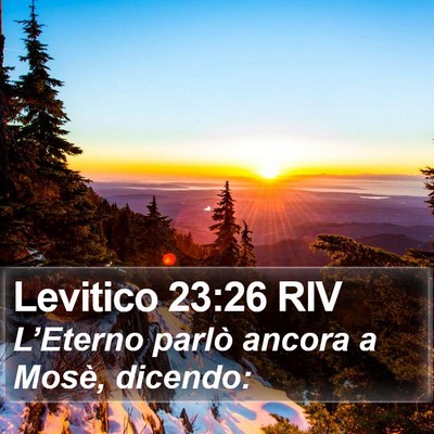 Levitico 23:26 RIV Bible Verse Image
