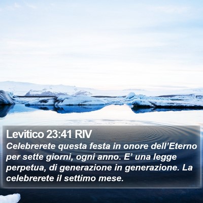 Levitico 23:41 RIV Bible Verse Image