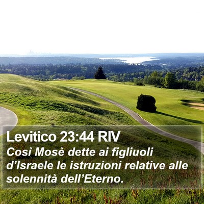 Levitico 23:44 RIV Bible Verse Image