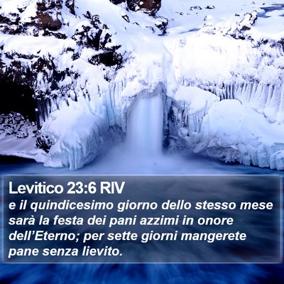 Levitico 23:6 RIV Bible Verse Image