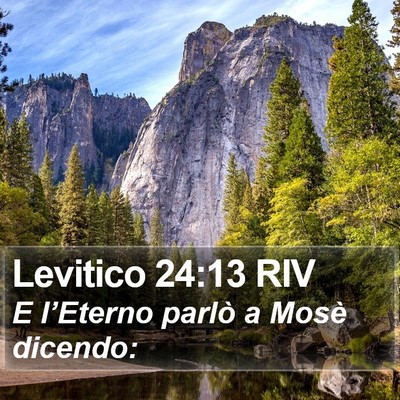 Levitico 24:13 RIV Bible Verse Image