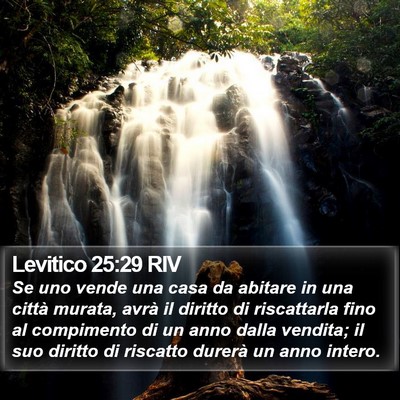 Levitico 25:29 RIV Bible Verse Image