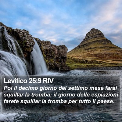 Levitico 25:9 RIV Bible Verse Image