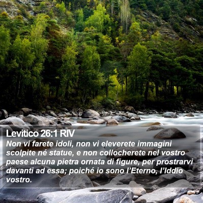 Levitico 26:1 RIV Bible Verse Image