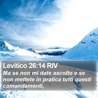 Levitico 26:14 RIV Bible Verse Image