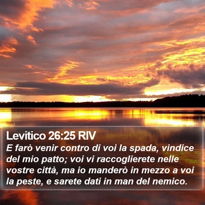 Levitico 26:25 RIV Bible Verse Image
