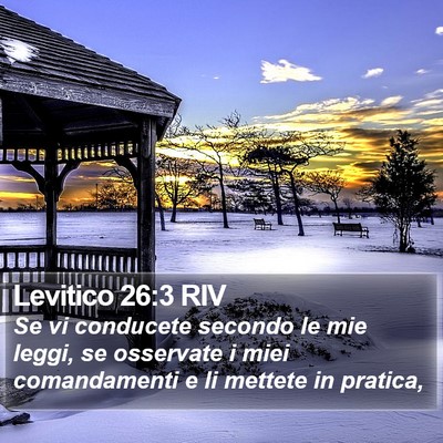 Levitico 26:3 RIV Bible Verse Image