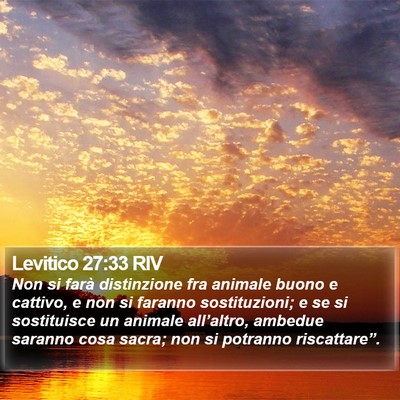Levitico 27:33 RIV Bible Verse Image