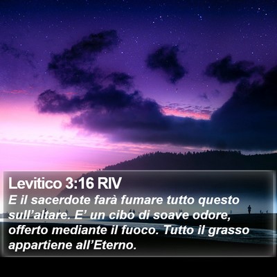 Levitico 3:16 RIV Bible Verse Image