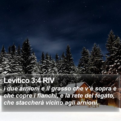 Levitico 3:4 RIV Bible Verse Image
