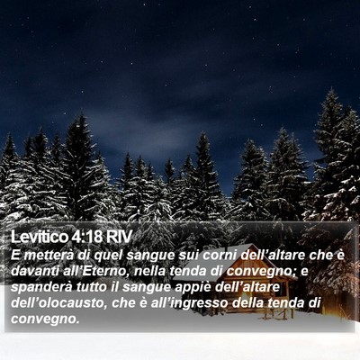 Levitico 4:18 RIV Bible Verse Image