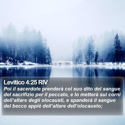 Levitico 4:25 RIV Bible Verse Image