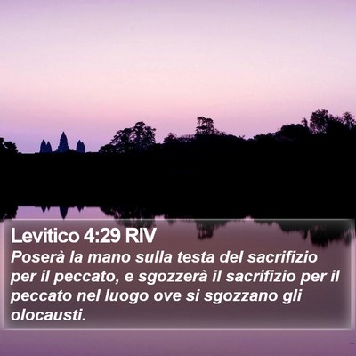 Levitico 4:29 RIV Bible Verse Image