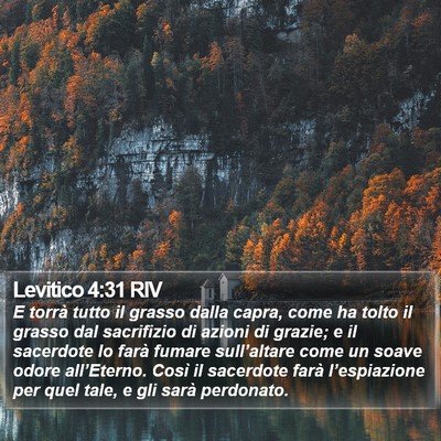 Levitico 4:31 RIV Bible Verse Image