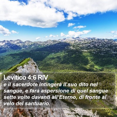 Levitico 4:6 RIV Bible Verse Image