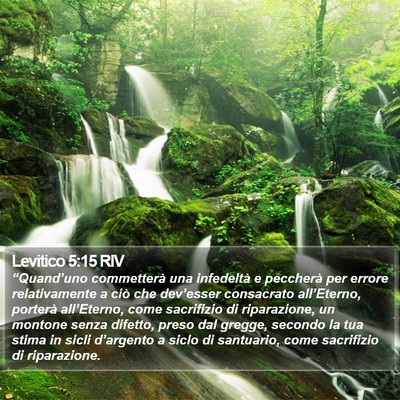 Levitico 5:15 RIV Bible Verse Image