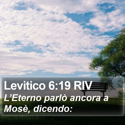 Levitico 6:19 RIV Bible Verse Image