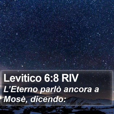 Levitico 6:8 RIV Bible Verse Image