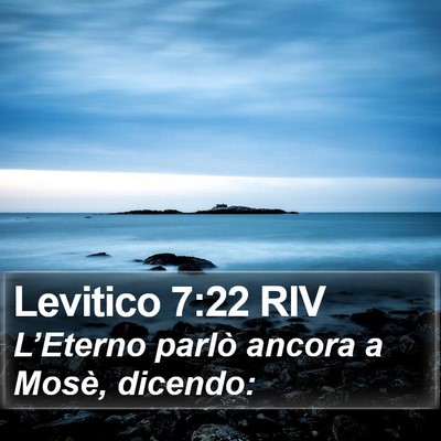 Levitico 7:22 RIV Bible Verse Image