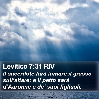 Levitico 7:31 RIV Bible Verse Image