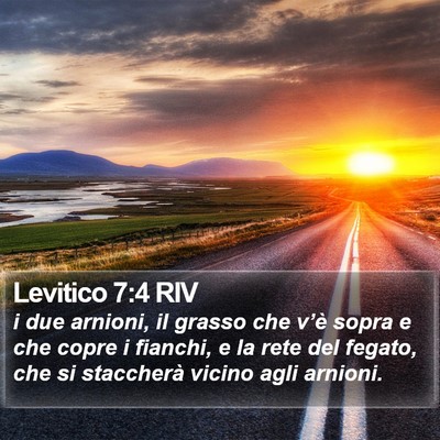 Levitico 7:4 RIV Bible Verse Image