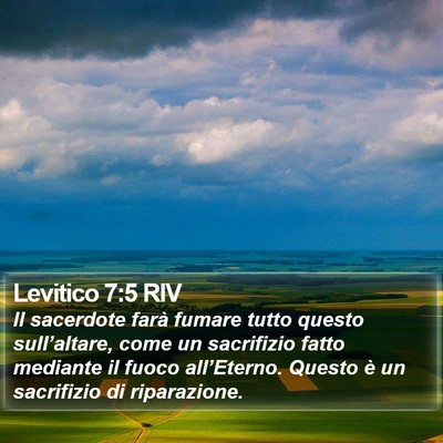 Levitico 7:5 RIV Bible Verse Image