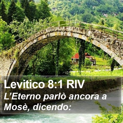 Levitico 8:1 RIV Bible Verse Image