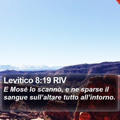 Levitico 8:19 RIV Bible Verse Image
