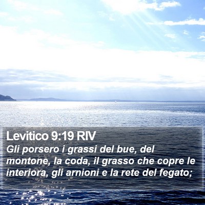 Levitico 9:19 RIV Bible Verse Image