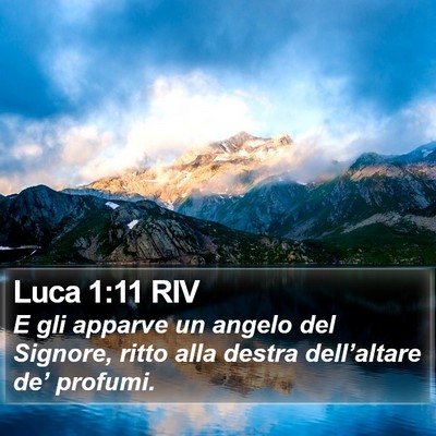 Luca 1:11 RIV Bible Verse Image