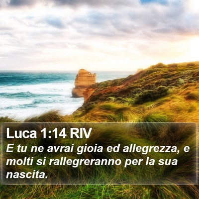 Luca 1:14 RIV Bible Verse Image