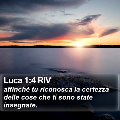 Luca 1:4 RIV Bible Verse Image