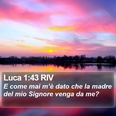 Luca 1:43 RIV Bible Verse Image
