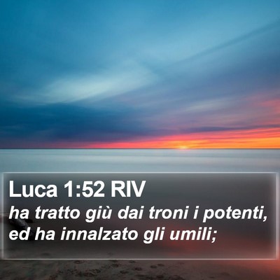 Luca 1:52 RIV Bible Verse Image