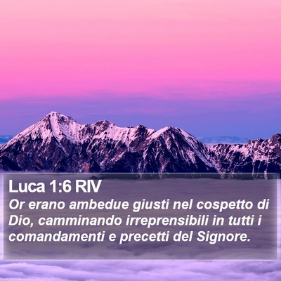 Luca 1:6 RIV Bible Verse Image