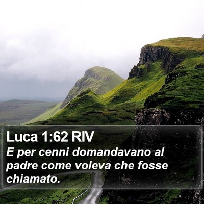 Luca 1:62 RIV Bible Verse Image
