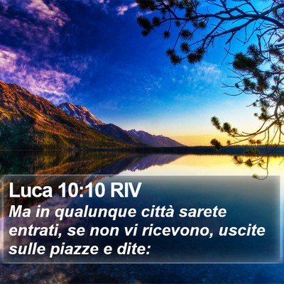 Luca 10:10 RIV Bible Verse Image