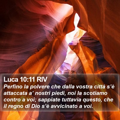 Luca 10:11 RIV Bible Verse Image