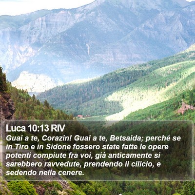 Luca 10:13 RIV Bible Verse Image