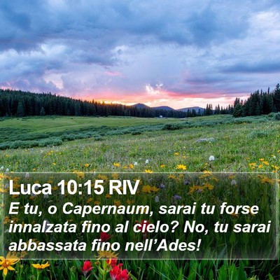 Luca 10:15 RIV Bible Verse Image