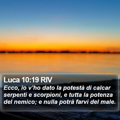 Luca 10:19 RIV Bible Verse Image
